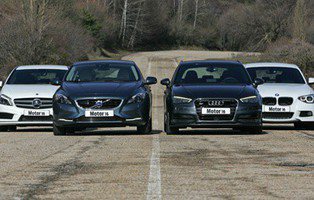 Comparativa Audi A3 Sportback, BMW Serie 1, Mercedes Clase A y Volvo V40. ¿Alguno de los cuatro es el mejor?