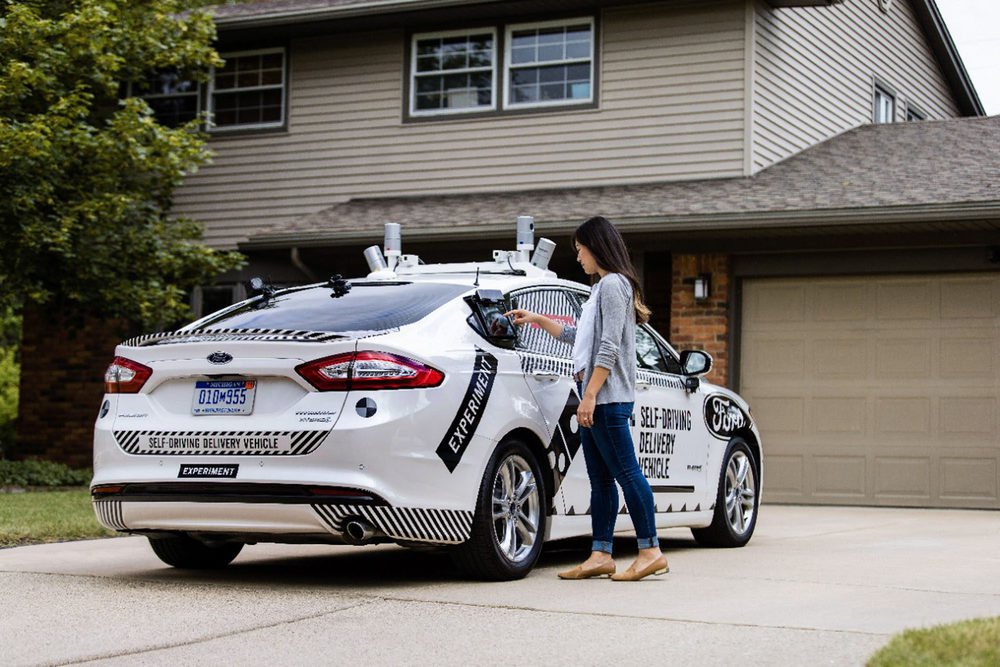 Ford. La pizza llega en coche autónomo 1 Motor16 Motor16