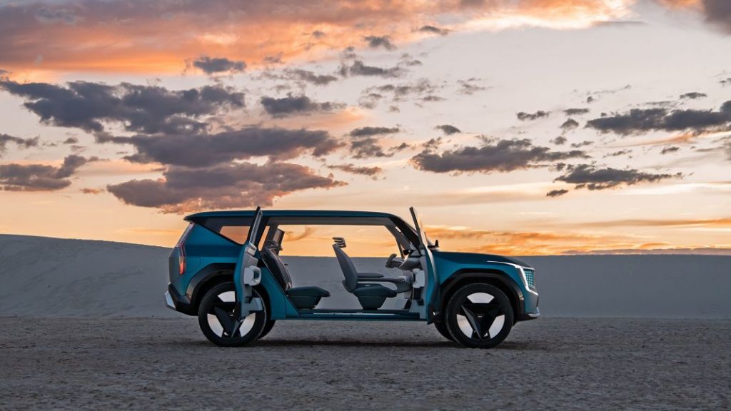 En 2023 Kia tendrá un gran SUV eléctrico. Y derivará de este Kia EV9 19 Motor16 2021 Kia EV9 Concept 1 Motor16