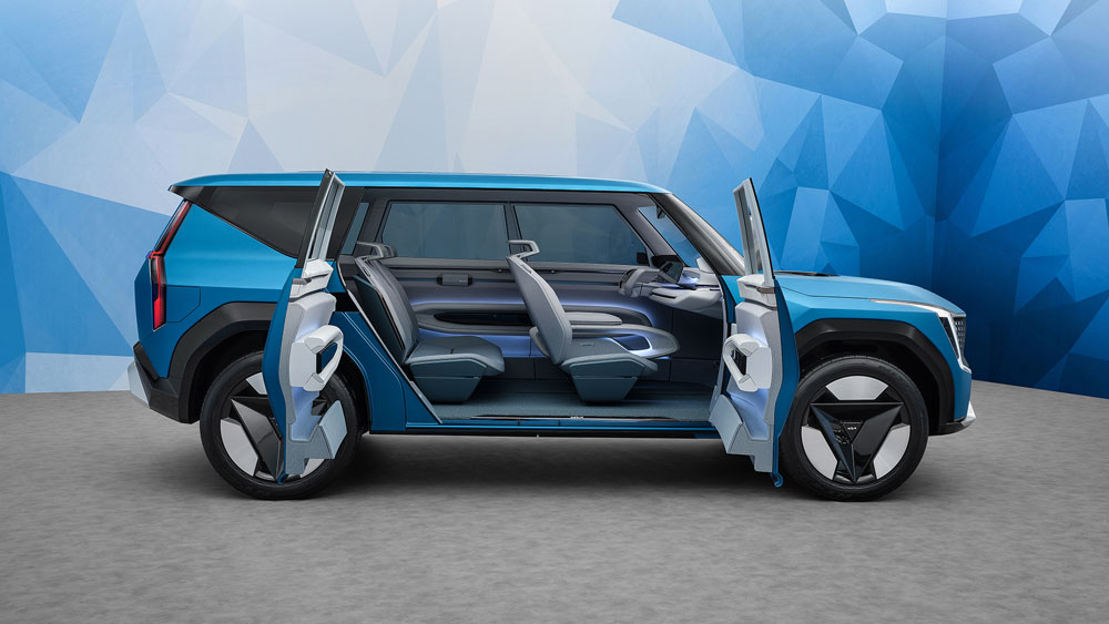 En 2023 Kia tendrá un gran SUV eléctrico. Y derivará de este Kia EV9 5 Motor16 2021 Kia EV9 Concept 14 Motor16