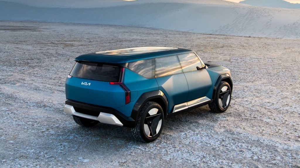 En 2023 Kia tendrá un gran SUV eléctrico. Y derivará de este Kia EV9 12 Motor16 2021 Kia EV9 Concept 3 Motor16