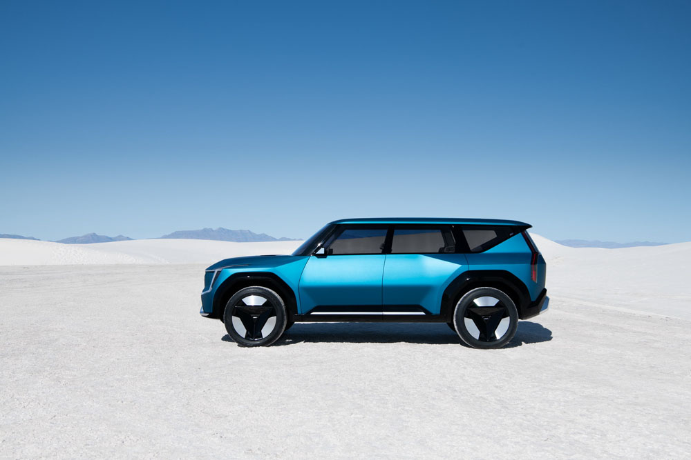 En 2023 Kia tendrá un gran SUV eléctrico. Y derivará de este Kia EV9 16 Motor16 2021 Kia EV9 Concept 45 Motor16