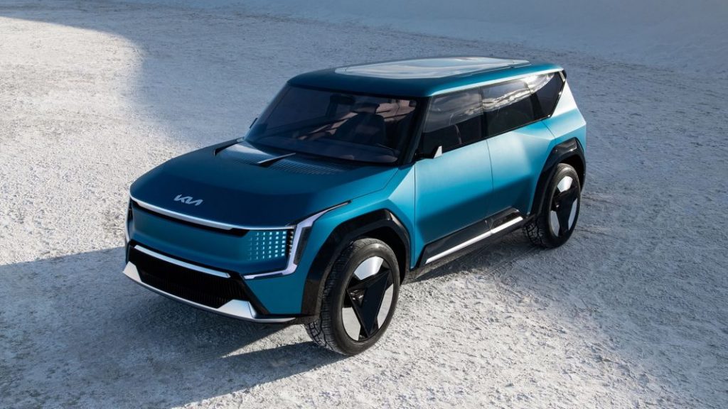 En 2023 Kia tendrá un gran SUV eléctrico. Y derivará de este Kia EV9 13 Motor16 2021 Kia EV9 Concept 5 Motor16