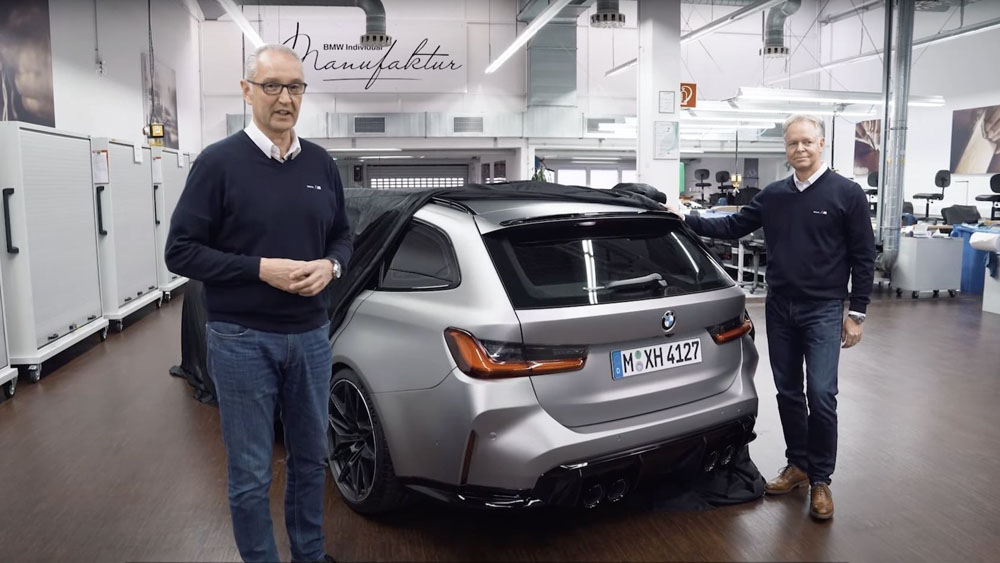 BMW saca de paseo su futuro M3 Touring 1 Motor16 2022 BMW M3 Touring teaser