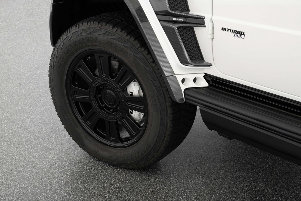 800 Adventure XLP Superwhite. La última locura de Brabus 34 Motor16 2022 Brabus 800 XLP Adventure Superwhite 40 Motor16