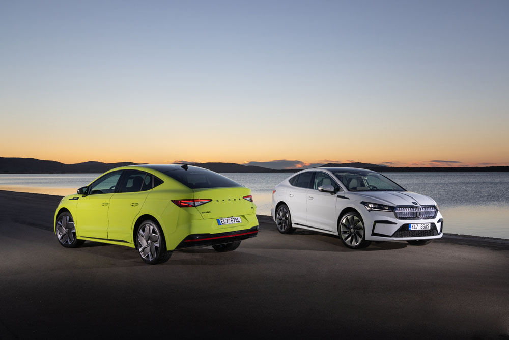 2022 Skoda Enyaq Coupé iV y Skoda Enyaq Coupé RS iV