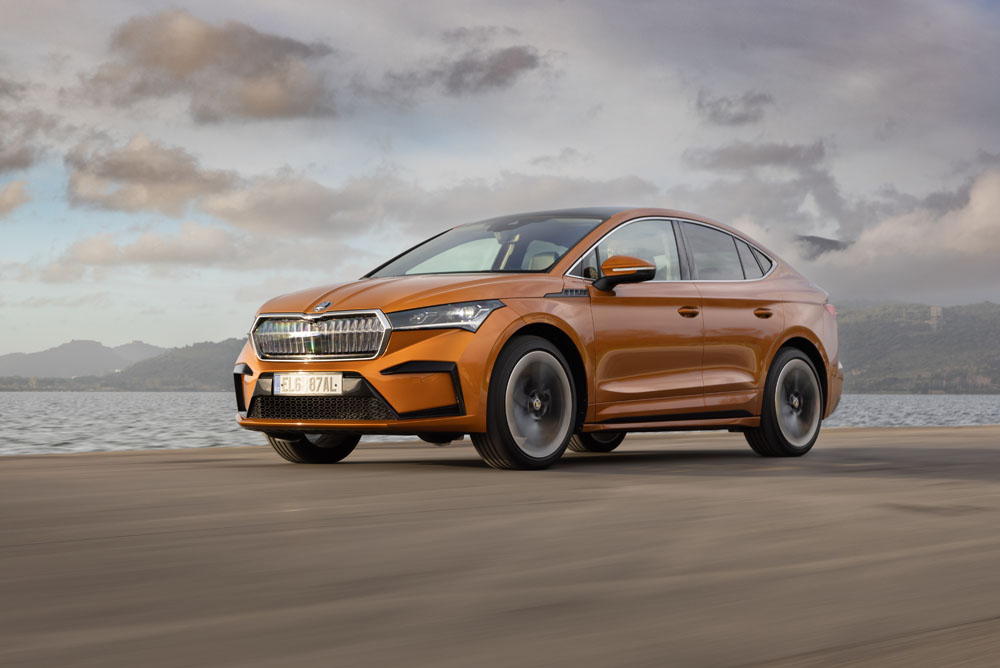 2022 Skoda Enyaq Coupé iV movimiento