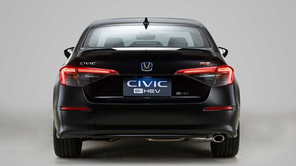 Carrocería sedán para el Honda Civic e:HEV 3 Motor16 2022 Honda Civic Sedán e:HEV estudio