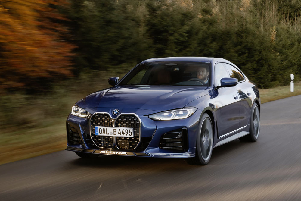 A falta de un BMW M4 Gran Coupé, Alpina tiene la solución con este B4 16 Motor16 2023 Alpina B4 Gran Coupe 17 Motor16
