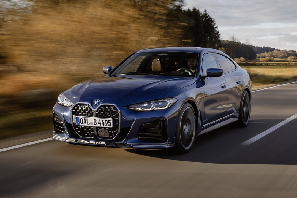 A falta de un BMW M4 Gran Coupé, Alpina tiene la solución con este B4 17 Motor16 2023 Alpina B4 Gran Coupe 19 Motor16