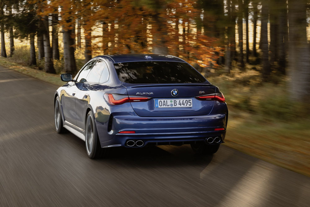 A falta de un BMW M4 Gran Coupé, Alpina tiene la solución con este B4 18 Motor16 2023 Alpina B4 Gran Coupe 23 Motor16