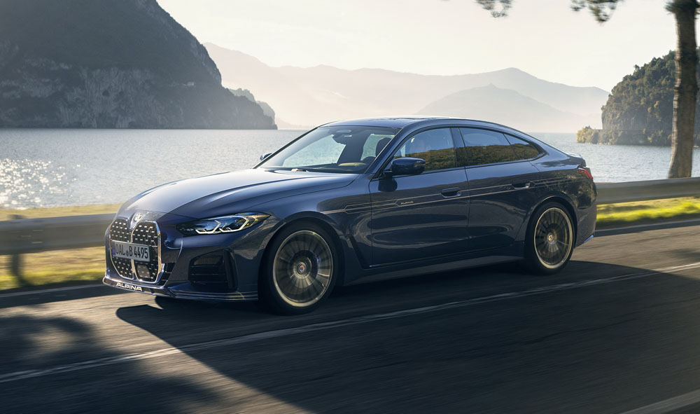 A falta de un BMW M4 Gran Coupé, Alpina tiene la solución con este B4 13 Motor16 2023 Alpina B4 Gran Coupe 4 Motor16