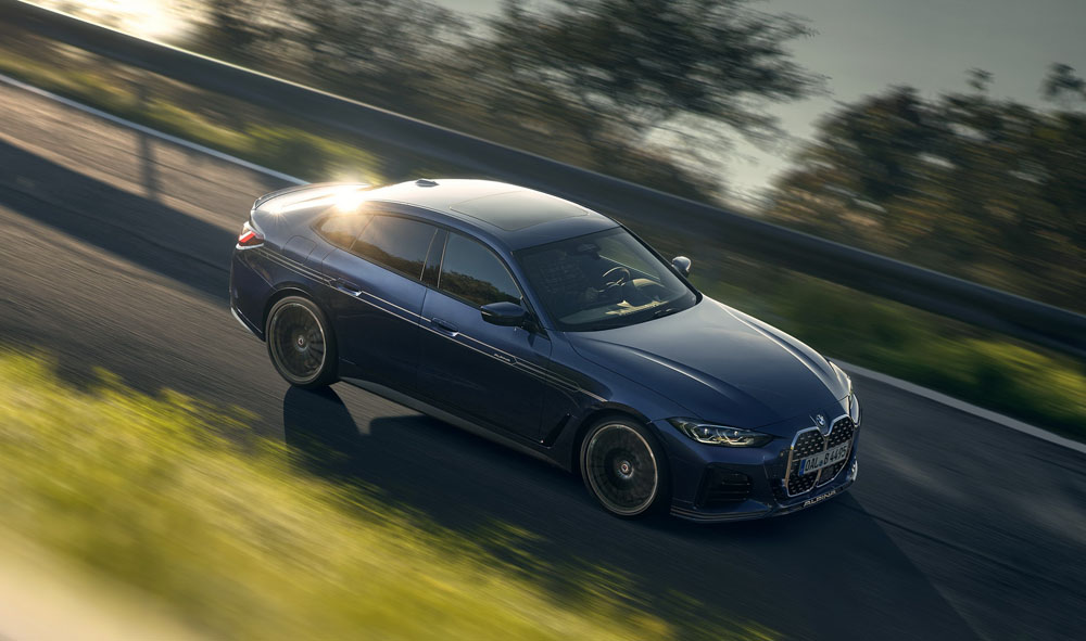 A falta de un BMW M4 Gran Coupé, Alpina tiene la solución con este B4 14 Motor16 2023 Alpina B4 Gran Coupe 5 Motor16