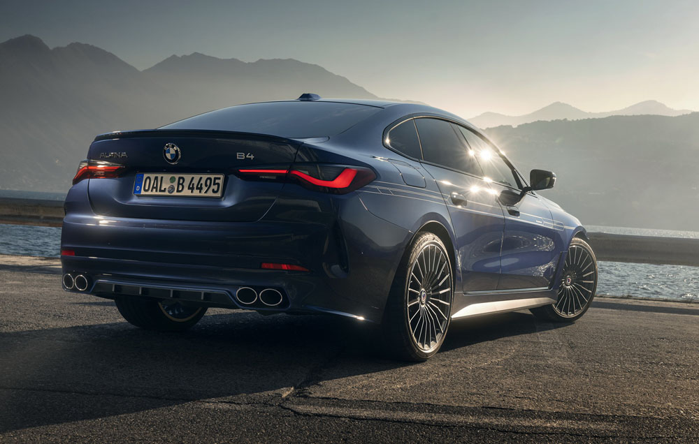 A falta de un BMW M4 Gran Coupé, Alpina tiene la solución con este B4 8 Motor16 2023 Alpina B4 Gran Coupe 9 Motor16