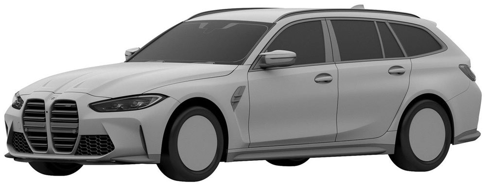 De la oficina de patentes se escapa el BMW M3 Touring 7 Motor16 2023 BMW M3 Touring patente 3 1 Motor16