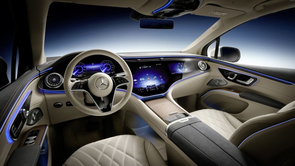 El interior del Mercedes EQS SUV queda al descubierto 7 Motor16 22C0080 001 1 Motor16