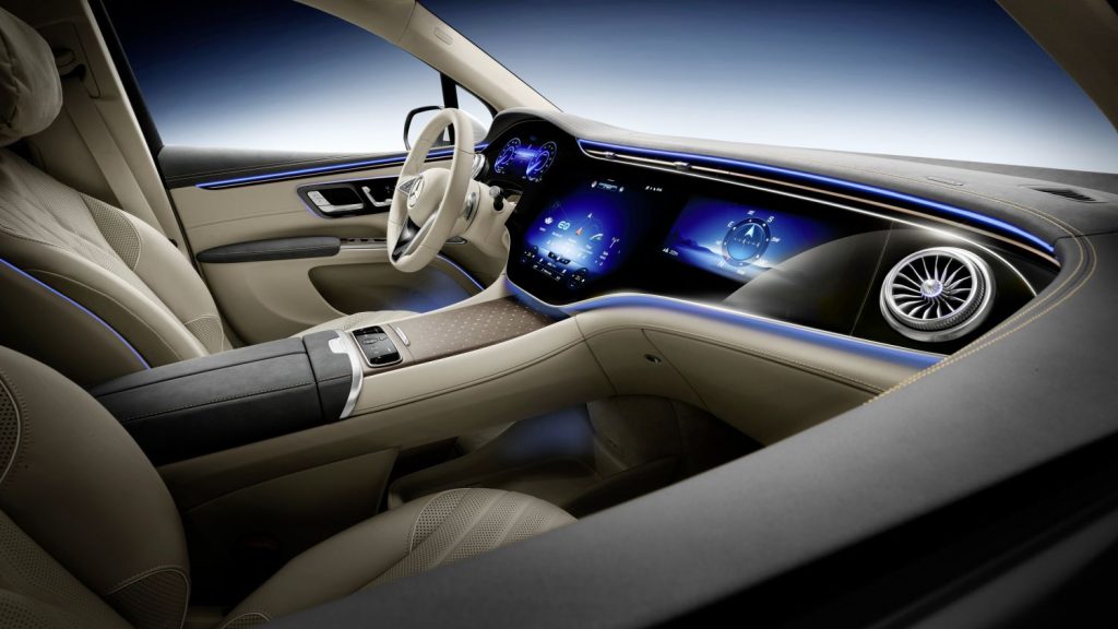 El interior del Mercedes EQS SUV queda al descubierto 1 Motor16 22C0080 002 1 Motor16