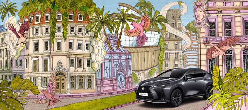 Lexus quiere que mires la ciudad con otros ojos 38 Motor16 El 'Vergel' de Ana Jarén