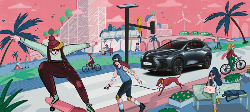 Lexus quiere que mires la ciudad con otros ojos 36 Motor16 La propuesta de Carla Fuentes