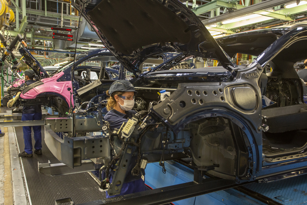 España cae al noveno puesto en el ranking mundial de fabricantes de vehículos 2 Motor16 Fabricantes de vehículos: Ford, en Almussafes (Valencia).
