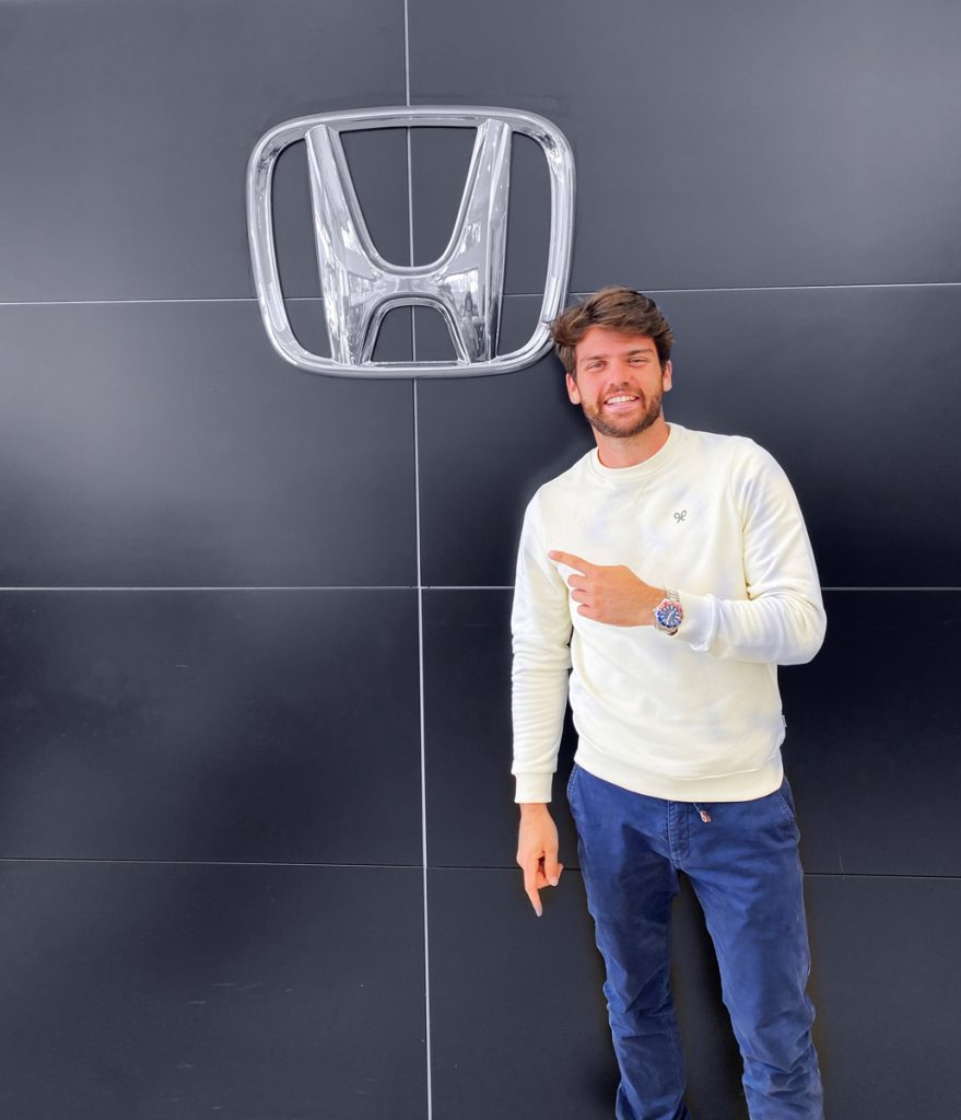 Honda tiene nuevos embajadores 1 Motor16 Javier Garrido, nuevo embajador de Honda.