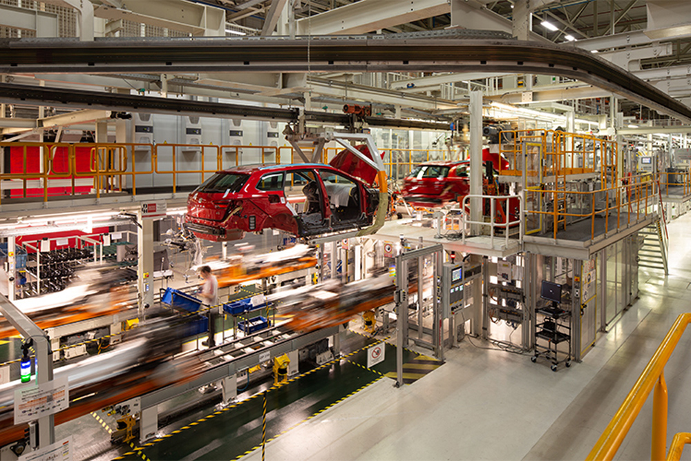 España cae al noveno puesto en el ranking mundial de fabricantes de vehículos 1 Motor16 Fabricantes de vehículos: Seat, en Martorell.