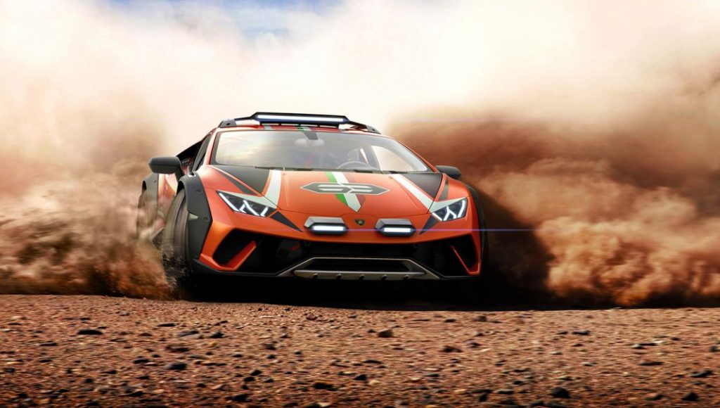 Lamborghini Huracán Sterrato. La versión off-road se escapa antes de tiempo 1 Motor16 2020 Lamborghini Huracán Sterrato Concept