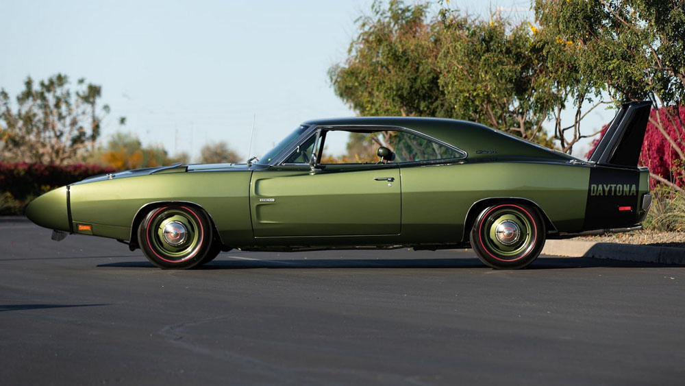 Una verdadera fortuna pagarán por este Dodge Charger Hemi Daytona que subasta Mecum 5 Motor16 1969 Dodge Charger Daytona Mecum 2 1 Motor16