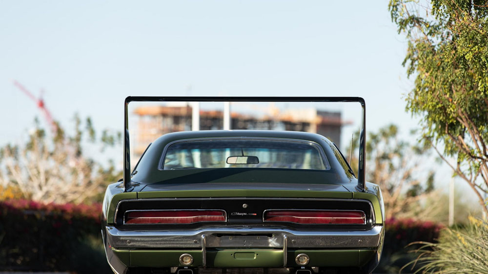 Una verdadera fortuna pagarán por este Dodge Charger Hemi Daytona que subasta Mecum 20 Motor16 1969 Dodge Charger Daytona Mecum 25 Motor16