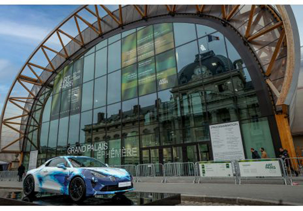 Junto al colectivo Obvious este Alpine A110 se convierte en pieza de arte 15 Motor16 2022 Alpine A110 Obvious 6 Motor16