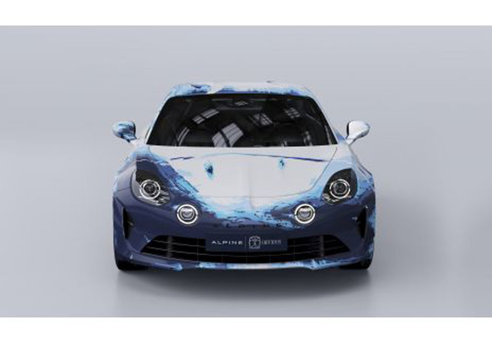 Junto al colectivo Obvious este Alpine A110 se convierte en pieza de arte 4 Motor16 2022 Alpine A110 Obvious 9 Motor16