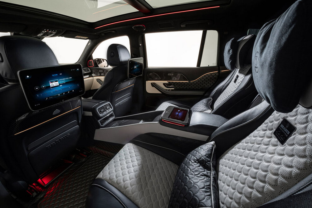 Brabus vuelve a dar un empujón al SUV estrella de Mercedes-Benz 3 Motor16 2022 Brabus 900 GLS. Imagen interior.
