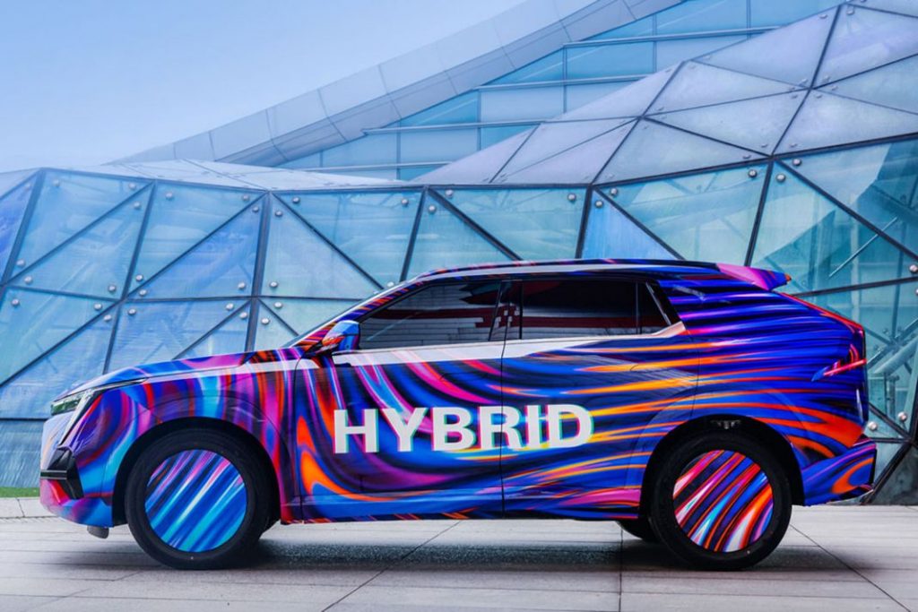 El fabricante chino GAC Trumpchi llevará a la producción su Emkoo 2 Motor16 2022 GAC Trumpchi Emkoo Hybrid
