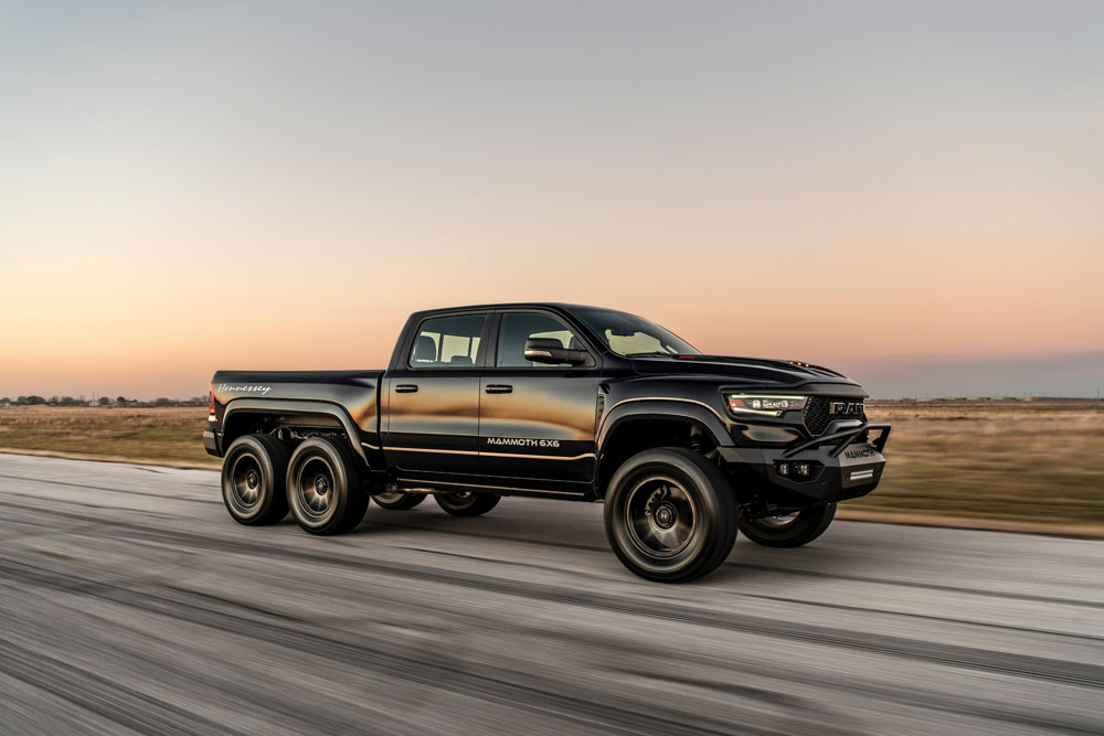 La última locura de Hennessey Performance se llama Mammoth 1000 TRX 3 Motor16 2022 Hennessey Mammoth 1000 6x6 TRX 2 Motor16