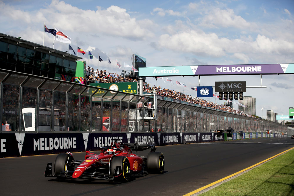 Gran Premio de Australia de Fórmula 1. La cresta de la ola de Ferrari sólo la disfruta Leclerc 1 Motor16 2022 Gran Premio de Australia de Fórmula 1. Charles Leclerc