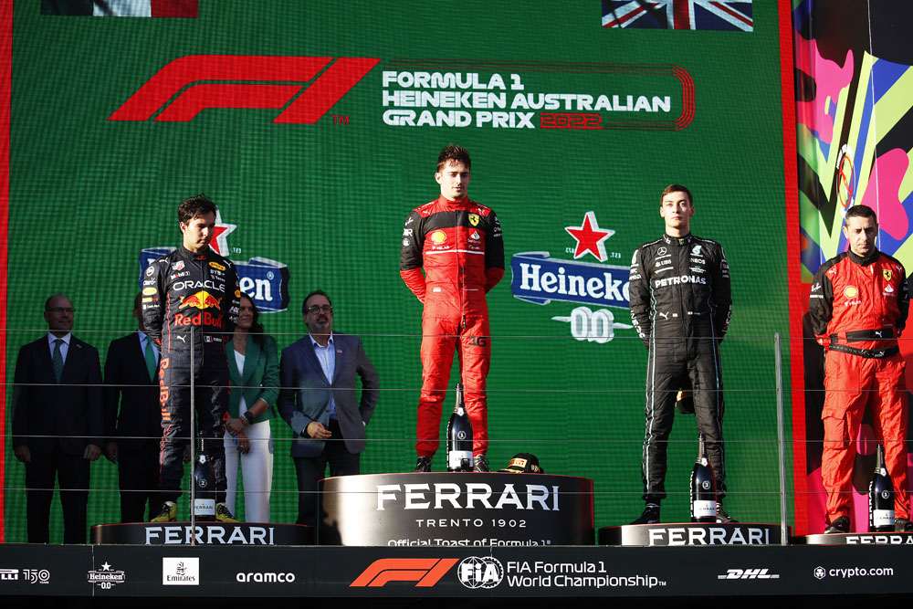Gran Premio de Australia de Fórmula 1. La cresta de la ola de Ferrari sólo la disfruta Leclerc 5 Motor16 2022 gran premio australia leclerc 3 Motor16
