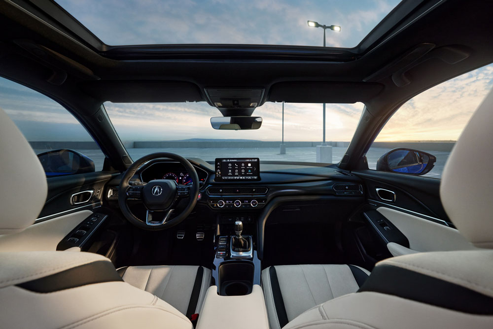 El Acura Integra ya está a la venta en Estados Unidos 2 Motor16 2022 Acura Integra. Imagen interior.