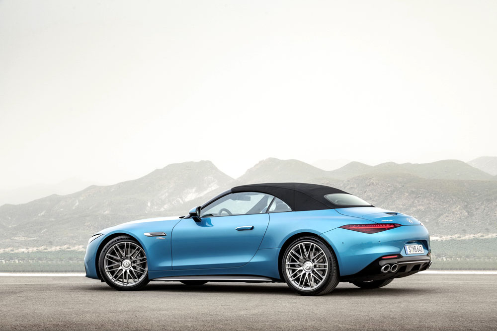 El Mercedes-AMG SL cuesta 50.000 euros menos en EE.UU. que aquí 45 Motor16 2023 Mercedes AMG SL 43 27 Motor16