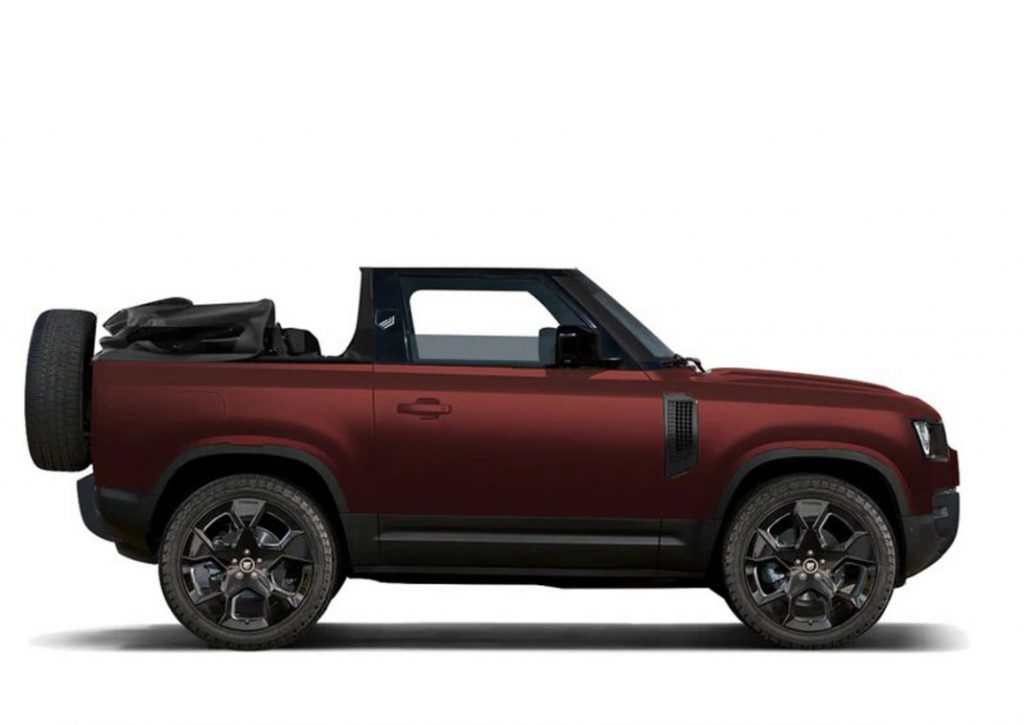El Land Rover Defender... ¡ahora descapotable! 8 Motor16 211221Valiance90ConvertibleRedKokkiniParaliaopen 800x 1 Motor16