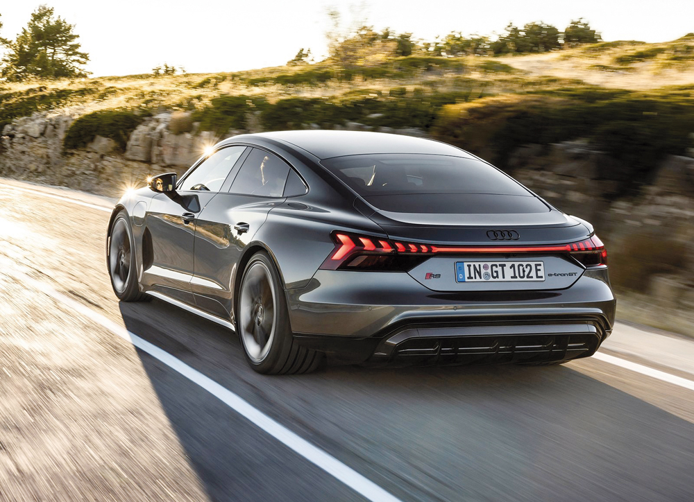 Tesla en problemas... le crecen los rivales 16 Motor16 Audi RS e tron GT 2022 1600 5b 1 Motor16