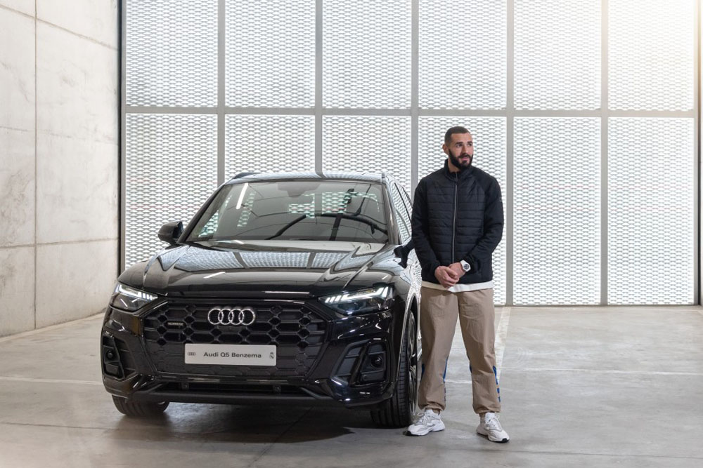 El Real Madrid gana la Liga: estos son los Audi que conducen sus jugadores 2 Motor16 Benzema tiene un Audi Q5.