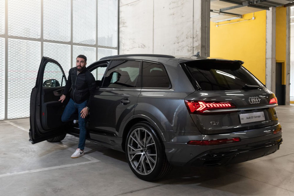 El Real Madrid gana la Liga: estos son los Audi que conducen sus jugadores 5 Motor16 Carvajal tiene un Audi Q7.