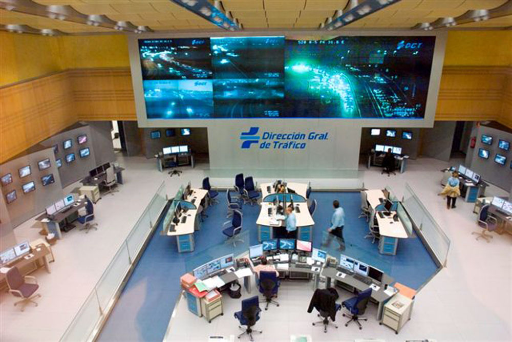 Centro de control de la DGT