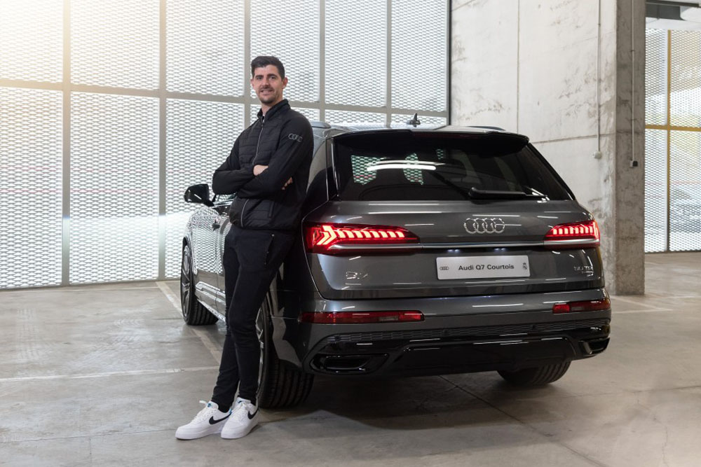 El Real Madrid gana la Liga: estos son los Audi que conducen sus jugadores 6 Motor16 Courtois tiene un Audi Q7.