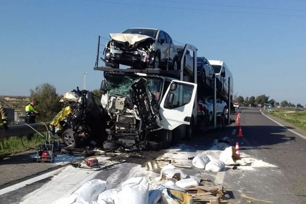 2022 accidente camión