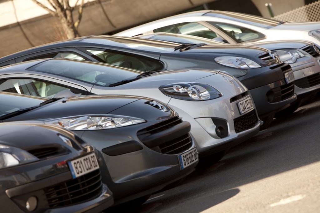 coche aparcado