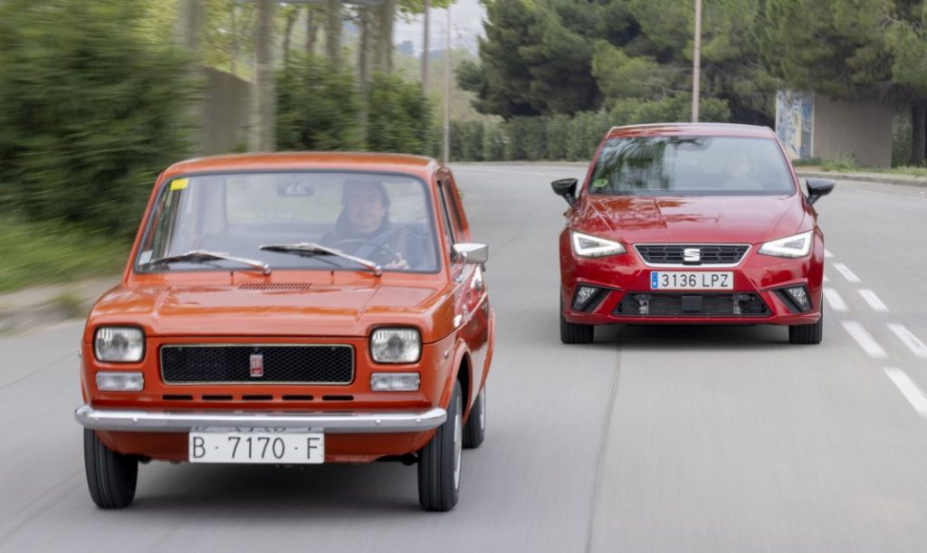 Seat 127 frente a Seat Ibiza