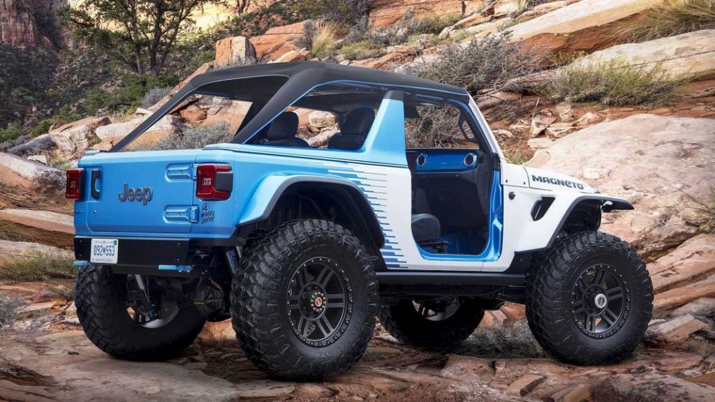 Jeep Easter Safari. Diez prototipos que anuncian el futuro de la marca 6 Motor16 Jeep Wrangler Magneto Concept 2 Motor16