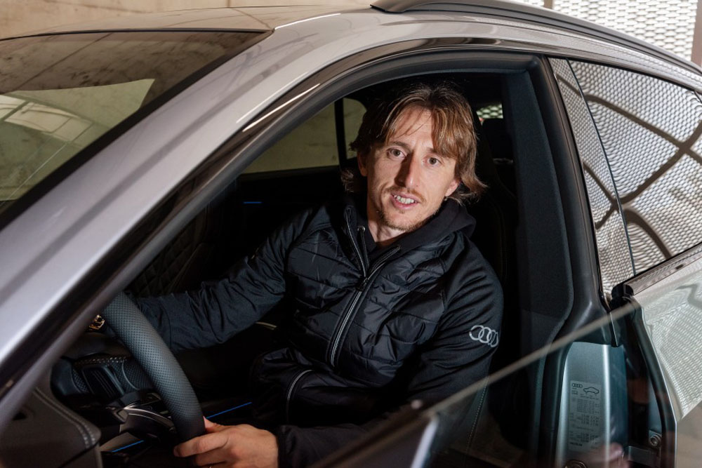 El Real Madrid gana la Liga: estos son los Audi que conducen sus jugadores 4 Motor16 Modric tiene un Audi Q8.