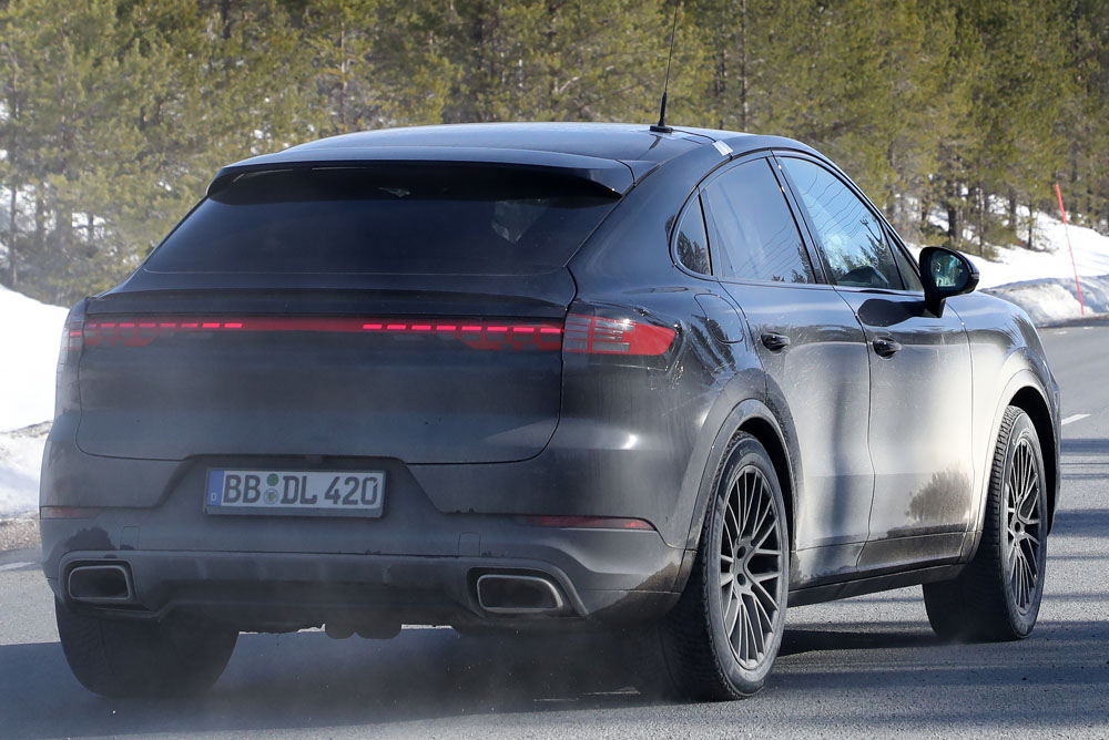 La nueva cara del Porsche Cayenne Coupé 5 Motor16 PORSCHE CAYENNE COUPE 2022 23 Motor16